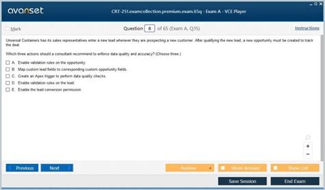 Test CRT-251 Sample Questions