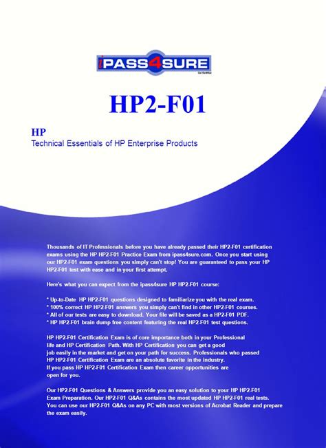 Test HP2-I16 Preparation