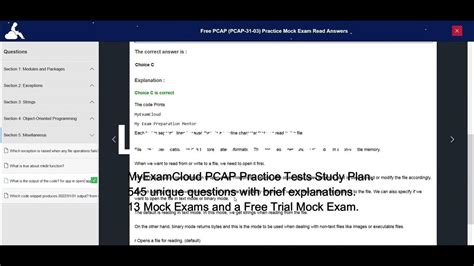 Test PCAP-31-03 Answers