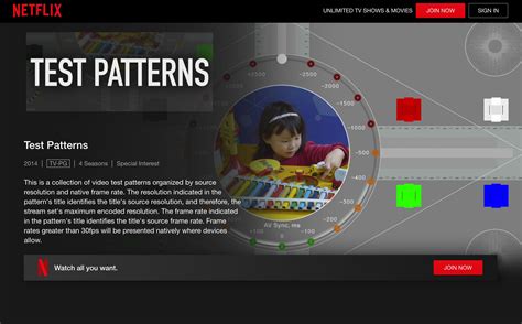 Test Patterns Netflix