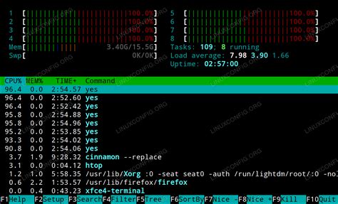 Test Stress Linux