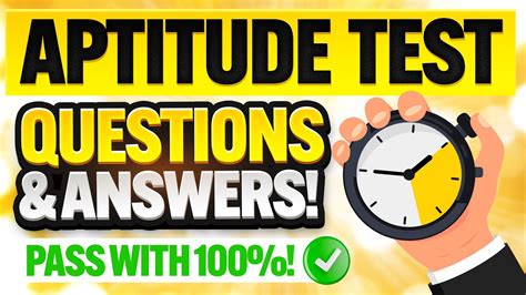 Test With Aptitude Download Answers