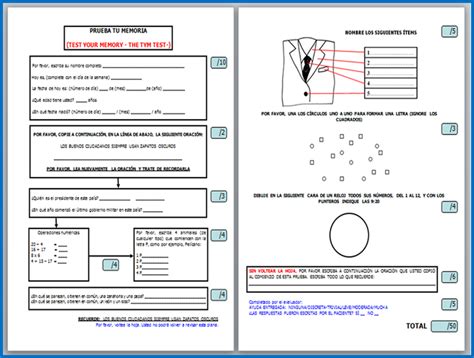 Test Your Memory Spanish version (TYM-S): Validation of a self ...