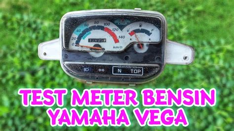 Test ampere bensin speedometer yamaha vega r lama original 【зիзαդαжեς】