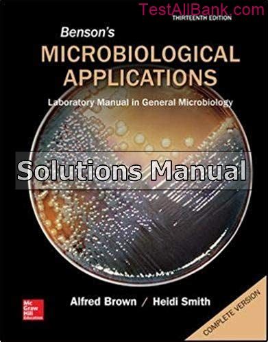 Test bank benson microbiology lab manual. - 1997 mercury 25 hp service manual.