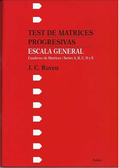 Test de matrices progresivas   escala general. - Handbook of business systems von harry l patterson.