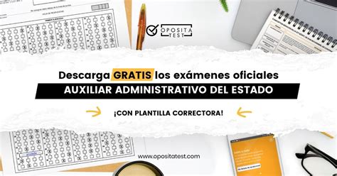 Test examen e2 - auxiliar administrativo del estado