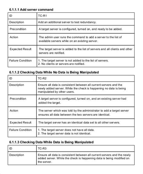 Test plan template in Word and Pdf formats page 12 of 19