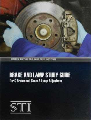 Test study guide brake and lamp. - 97 ktm lc4 620 spare parts manual.