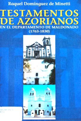 Testamentos de azorianos en el departamento de maldonado (1763 1830). - 06 dodge cummins manual de reparación.
