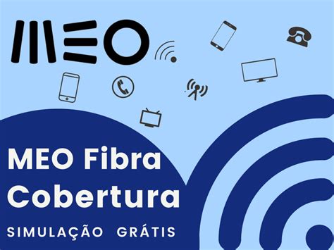 Teste de cobertura internet fibra MEO