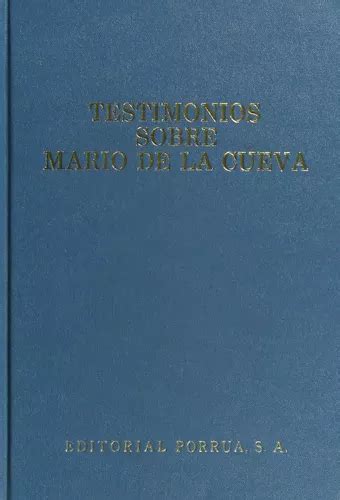Testimonios sobre mario de la cueva. - Richard t froyen macroeconomics 10th edition solution manual.