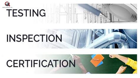 Testing, inspection and certification services COVID-19