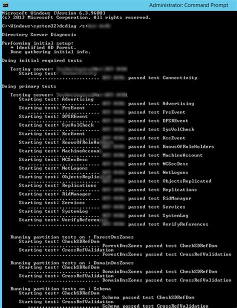 Testing Active Directory Domain Controllers Using DcDiag.exe TheITBros