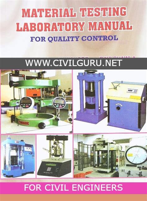 Testing Civil Diploma Material Engineering Manual Lab