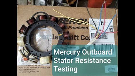 Testing Mercury Outboard Stator