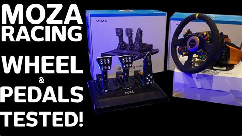 Testing the brand new Moza Racing direct drive wheel and CRP …