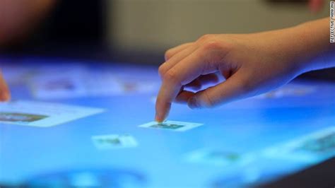 Testing touchscreen tables in classrooms CNN Business