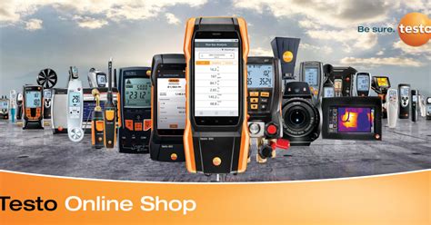 Testo Online Shop.