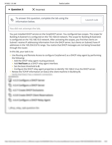 The TestOut Server Pro 2016: Networking certification exam measures an examinee’s ability to perform real-world tasks using the Windows Server 2016 operating system. These tasks are performed by IT professionals in a variety of job roles, including network systems administrator, systems engineer, senior security specialist, and IT systems ....