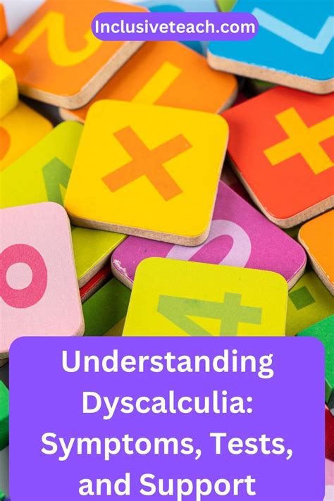 Tests for Dyscalculia Understood