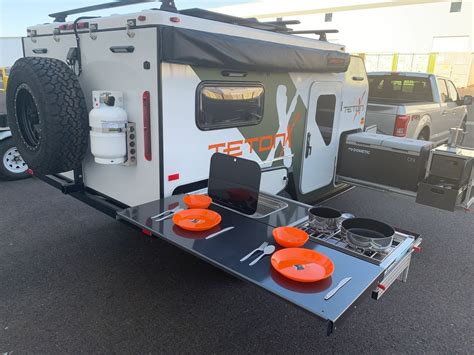 Tetonx - 14 Jun 2018 ... Utah-based off-road trailer maker TetonX offers 2 models, the Off-Axis & the Jake. Both feature multiple slide-outs and amenities like TV, ...