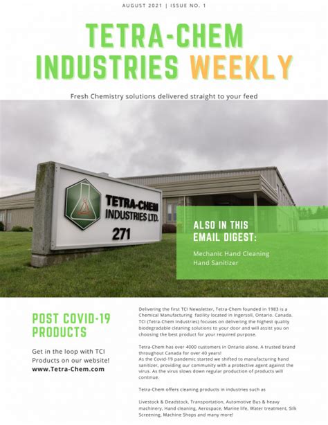 Tetra-Chem Industries - Overview, News & Competitors - ZoomInfo