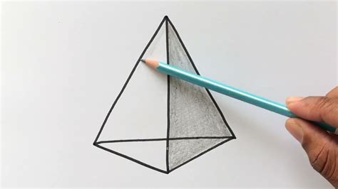 Tetrahedron Drawing