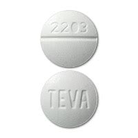 Results 1 - 1 of 1 for "2203 TEVA" 1 / 3. TEVA 2203 Previous Next. Metoclopramide Hydrochloride Strength 10 mg Imprint TEVA 2203 Color White Shape Round View details.. 