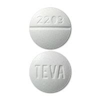 Teva 2203 pill. Pill Identifier results for "203 White and Round". Search by imprint, shape, color or drug name. ... TEVA 2203 Color White Shape Round View details. 1 / 4. IP 203 . 