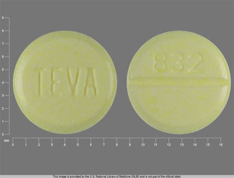 Teva 5723 yellow pill. TEVA 832 Color Yellow Shape Round View details. 1 / 4. BAC 10 832 Previous Next. Baclofen Strength 10 mg Imprint BAC 10 832 Color White Shape Round ... If your pill has no imprint it could be a vitamin, diet, herbal, or energy pill, or an illicit or foreign drug. It is not possible to accurately identify a pill online without an imprint code ... 