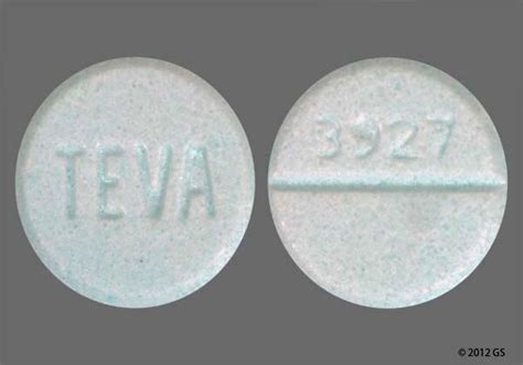 "TEVA 7543" Pill Images. The fo