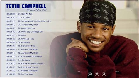 Tevin campbell songs. Things To Know About Tevin campbell songs. 