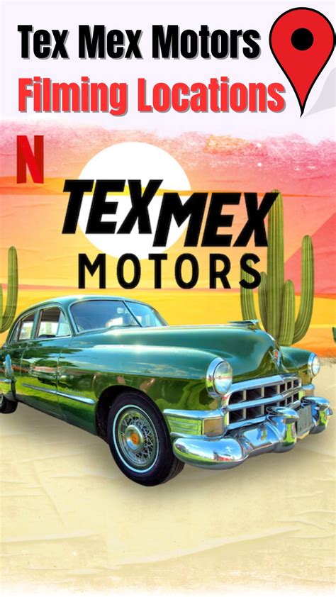 Tex mex motors location. Tex Mex Motors (TV Series 2023– ) cast and crew credits, including actors, actresses, directors, writers and more. 