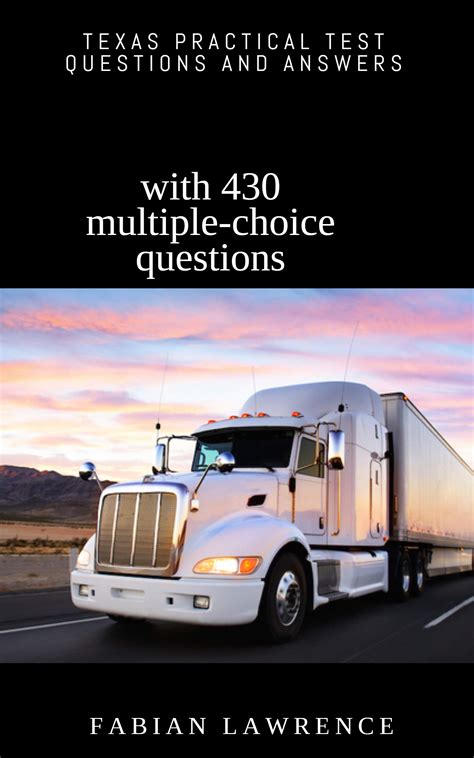 Texas CDL Practical Test Questions and Answers With 430 Multiple