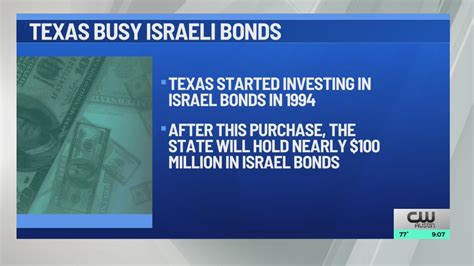 Texas Comptroller announces purchase of $20M in Israel bonds