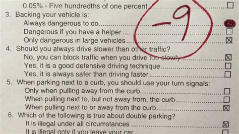 Texas DMV Practice Questions for the Written Permit Driving Test