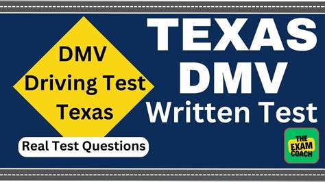 Texas DMV Written Test Questions with Explained Answers YouTube