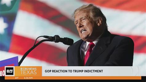 Texas GOP reacts to Trump indictment