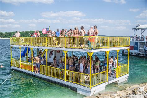 Texas Game Wardens board Lake Travis party barge; worried it may tip over