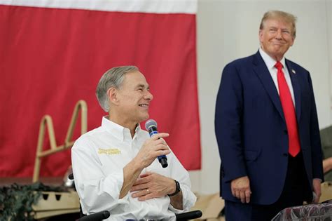 Texas Gov. Greg Abbott endorses former President Donald Trump for 2024 at valley event