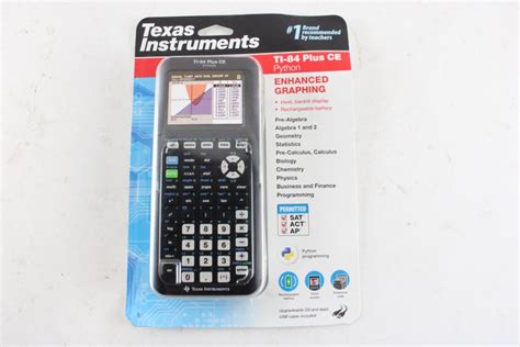 Texas Instruments TI84 Plus CE Python Property Room