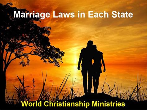 Texas Marriage Laws - Get Ordained, Licensed - WCM