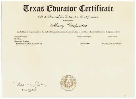 Texas Math Teacher Certification Test