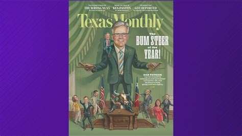 Texas Monthly crowns Lt. Gov. Dan Patrick 'Bum Steer of the Year'