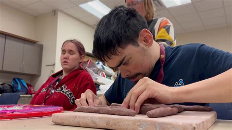 Texas School for the Blind students create touchable, inclusive art show