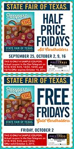 Texas State Fair Food Coupon Prices