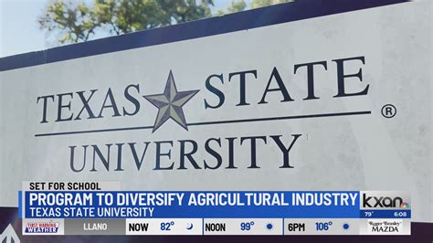 Texas State University trying to bring more diversity to the agriculture industry