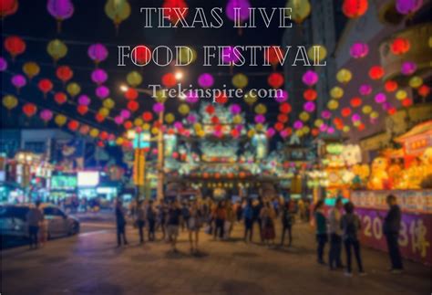 Texas Street Food Festival, Texas Live!, Arlington, April 15 to April ...