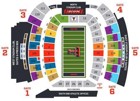 Texas Tech Football Seating Chart